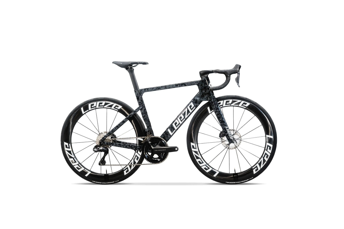 moozes rennrad LEEZE ONE PRO Meteorite Grey COLOR OPTION:Gray with Gumball Pink Finish EU Filter S3 VLT 9.2% Metal Gear Hangar - Bafang 80Nm